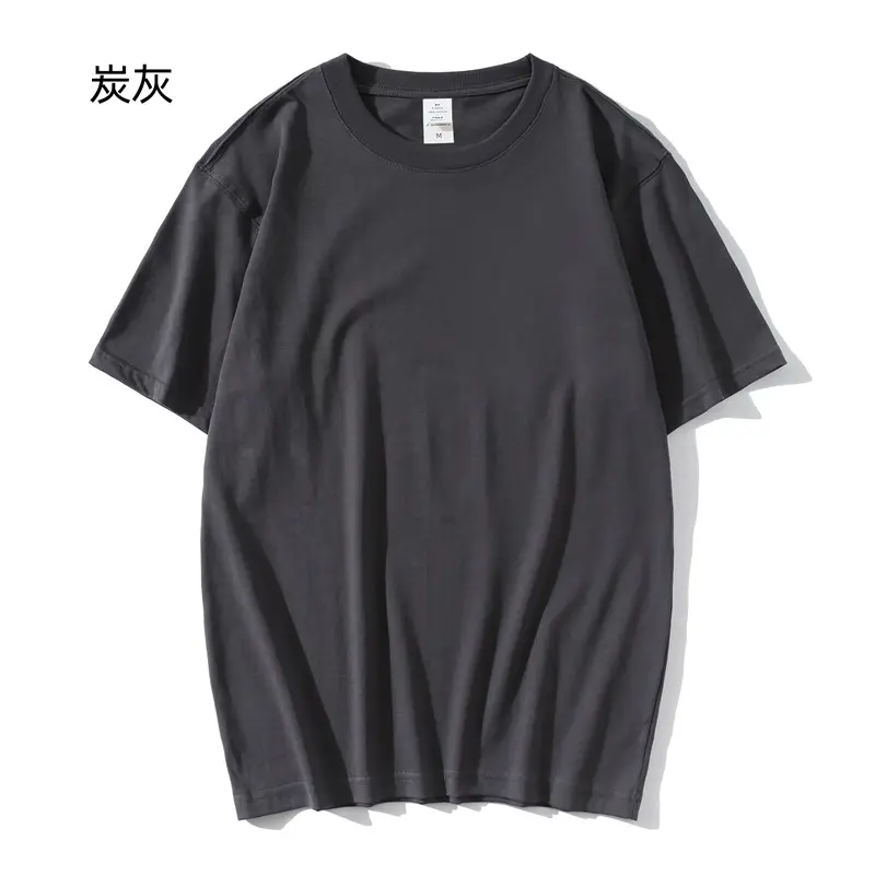 Cotton Round Neck TShirt Black 16kg - Image 3