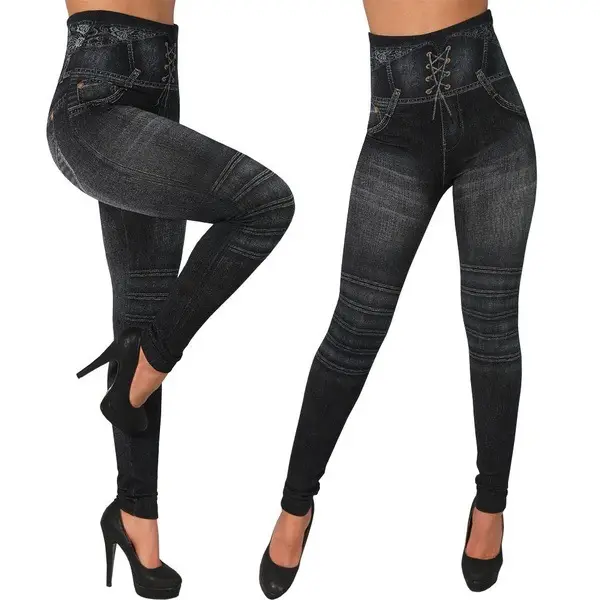 089 European and American Wish Explosions Leg-Wrapping Pants