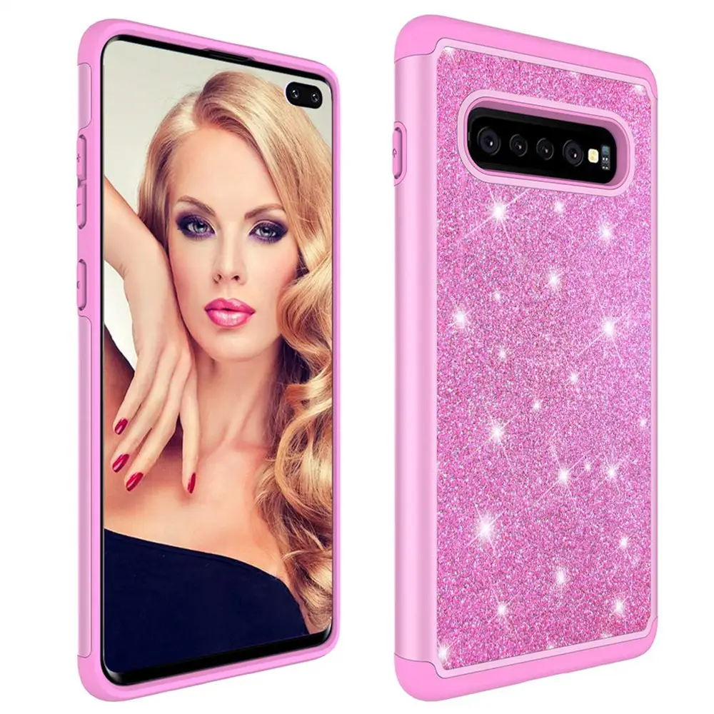 Samsung S25 S24 S23 Ultra S10 Plus Glitter Two-In-One Mobile Phone Case - Image 7