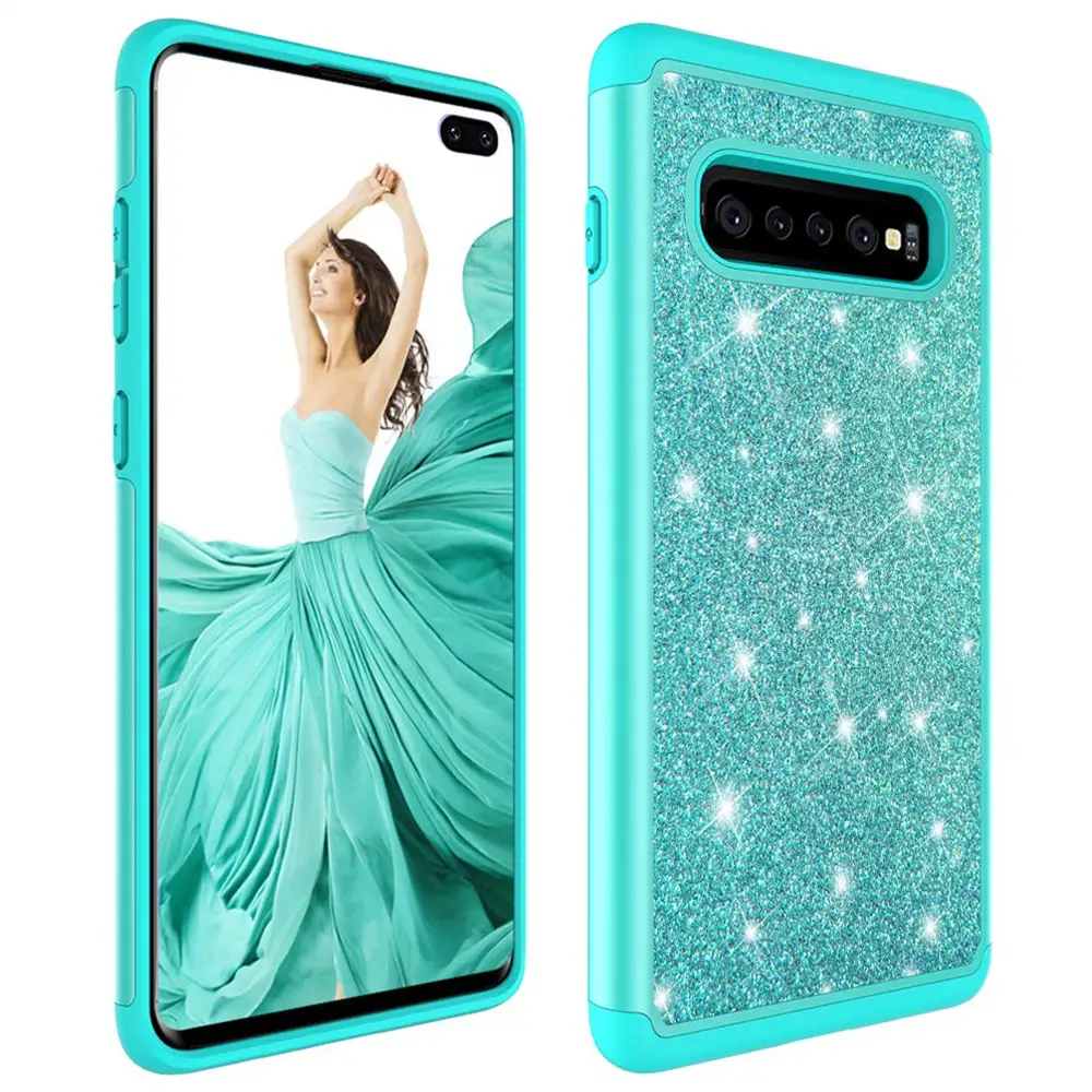 Samsung S25 S24 S23 Ultra S10 Plus Glitter Two-In-One Mobile Phone Case - Image 8