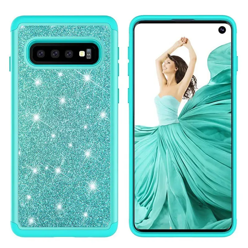Samsung S25 S24 S23 Ultra S10 Plus Glitter Two-In-One Mobile Phone Case — feature 13