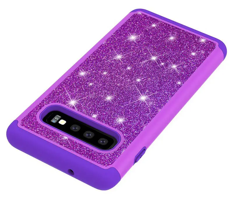 Samsung S25 S24 S23 Ultra S10 Plus Glitter Two-In-One Mobile Phone Case — feature 8