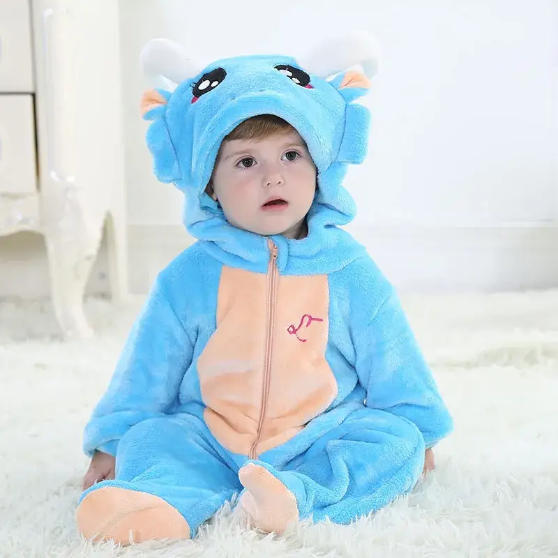 Baby Bear Hooded Jumpsuit Brown 59/66 - Image 12
