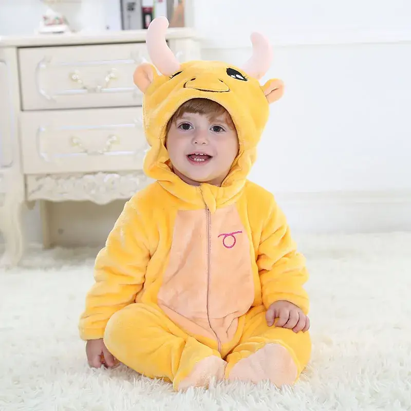 Baby Bear Hooded Jumpsuit Brown 59/66 - Image 18