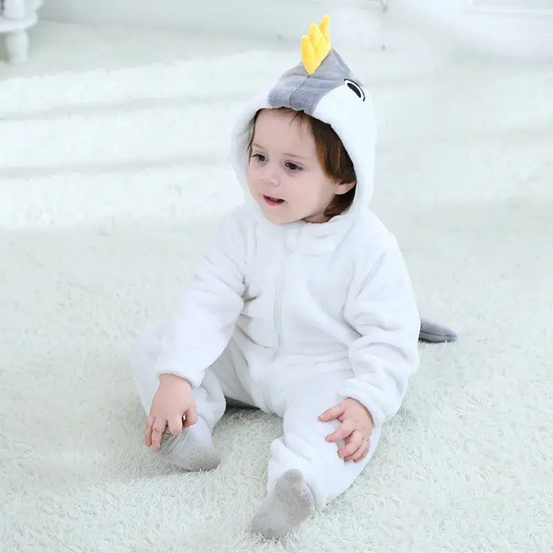 Baby Bear Hooded Jumpsuit Brown 59/66 - Image 28