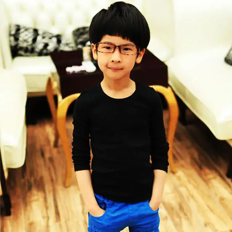 Red Long Sleeve T-Shirt for Kids Women Wholesale - Image 5