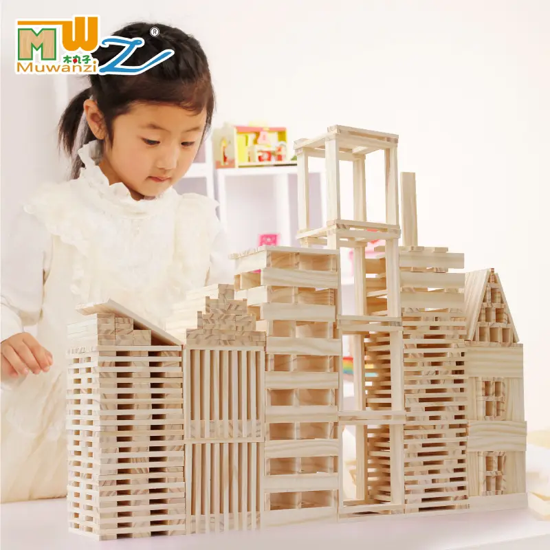 Wooden Building Blocks for Kids All-in-One Creative Toys - Image 4