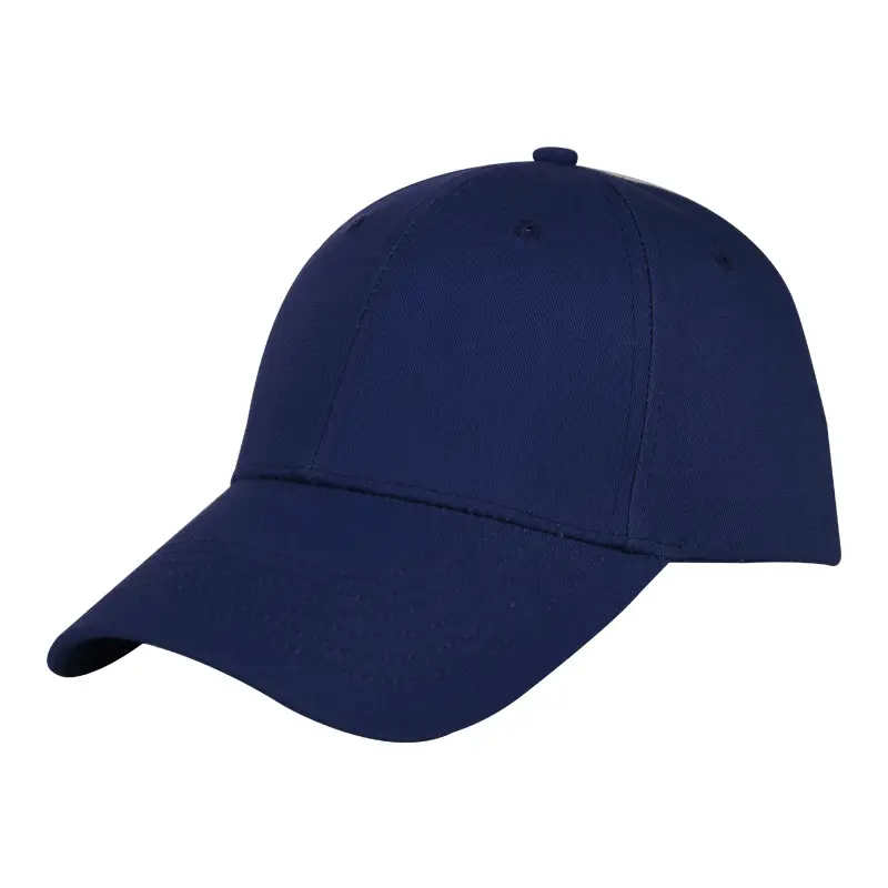 Pure Cotton Korean Baseball Cap Blue Women Men
