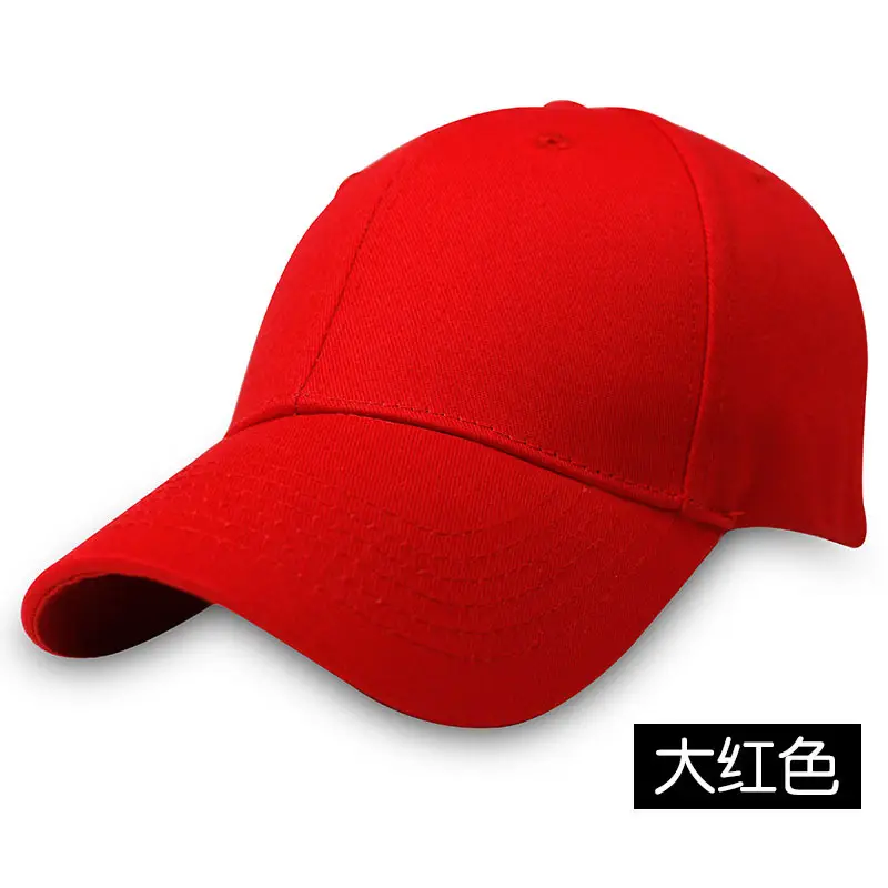 Pure Cotton Korean Baseball Cap Blue Women Men