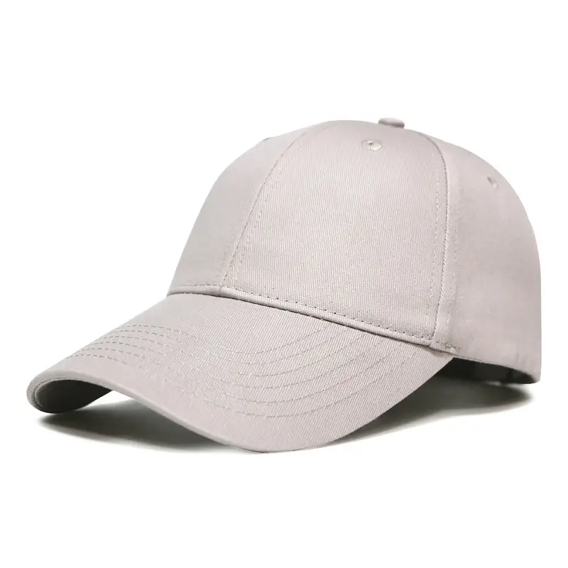 Pure Cotton Korean Baseball Cap Blue Women Men