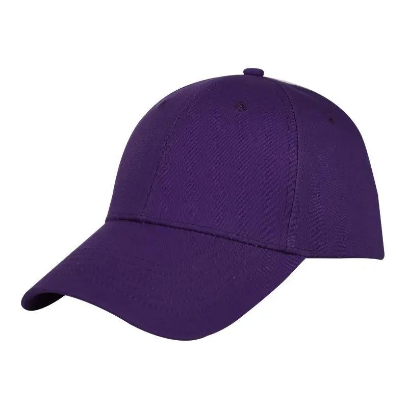 Pure Cotton Korean Baseball Cap Blue Women Men