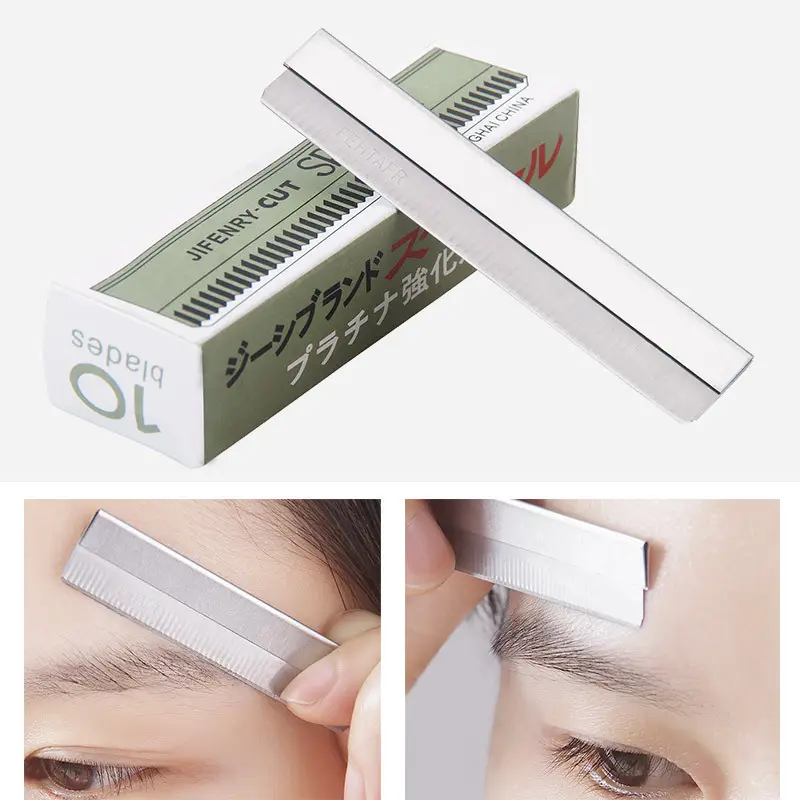 Maioli Special Platinum Coated Eyebrow Blade - Image 3