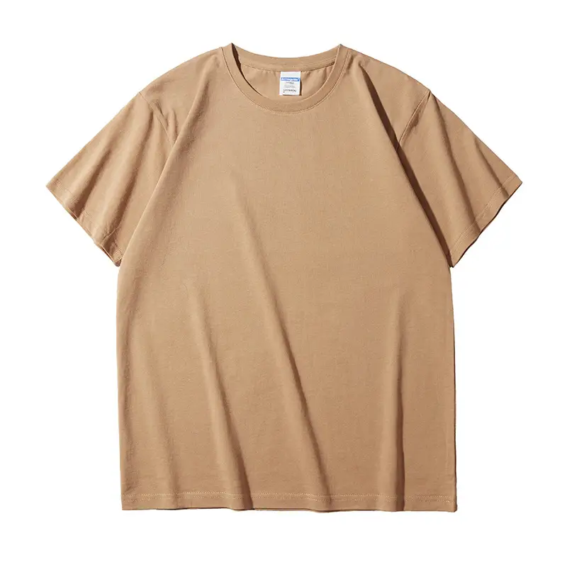 Yellow Cotton T-Shirt 210g Double Yarn - Image 17