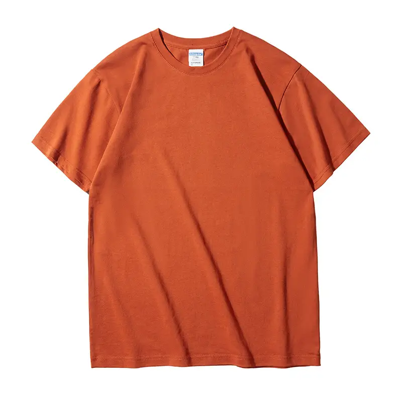 Yellow Cotton T-Shirt 210g Double Yarn - Image 18