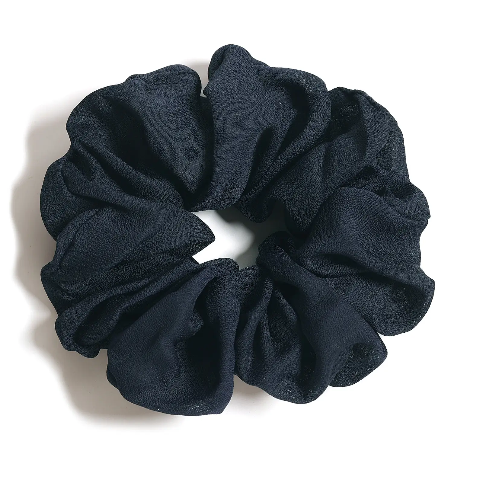 Light Blue Chiffon Hair Scrunchie for Women - Image 8