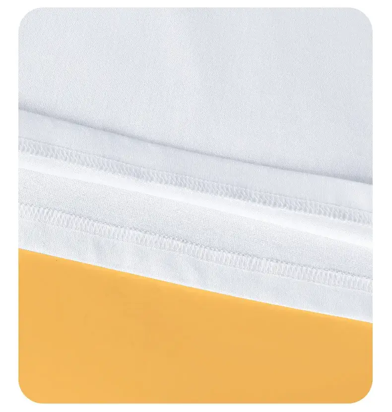 Pure Cotton White Short Sleeve T-Shirt for Boys Girls — feature 9