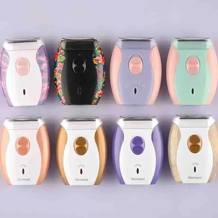 USB Rechargeable Women's Hair Shaver with 6 Colors - Image 6