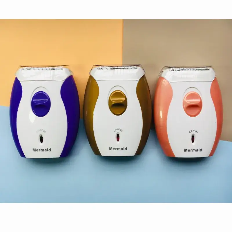 USB Rechargeable Women's Hair Shaver with 6 Colors - Image 7