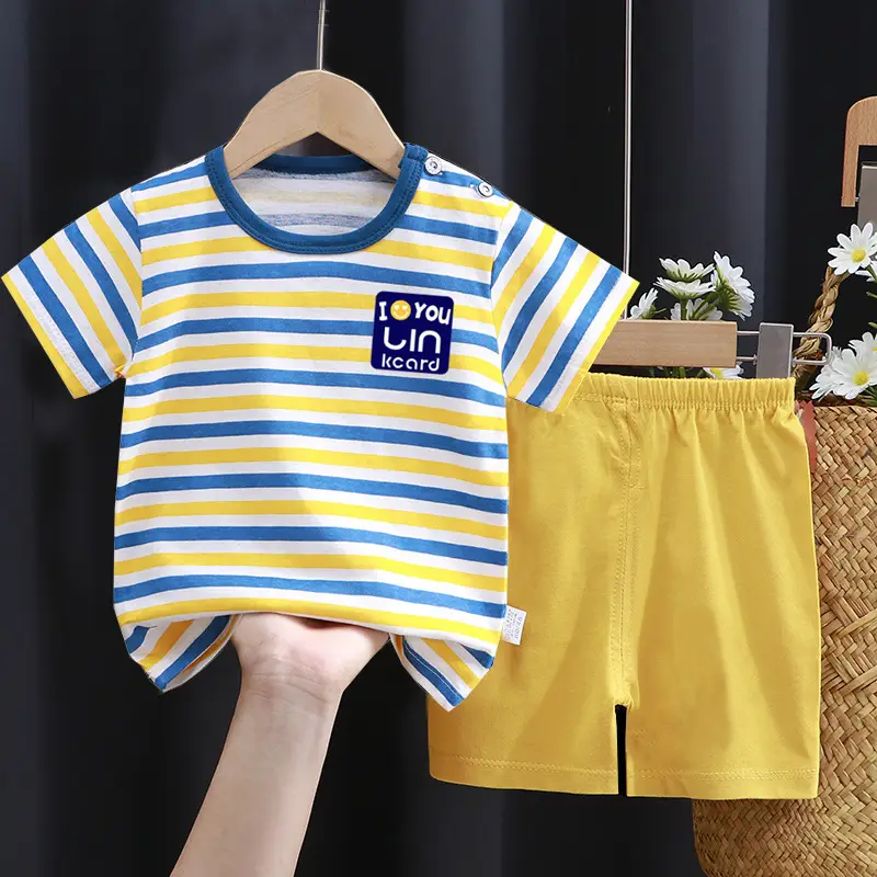 K078-Blue Orange short sleeve