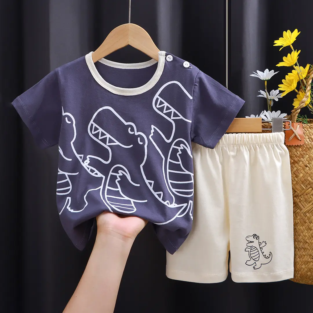 K003-Short set gray dragon