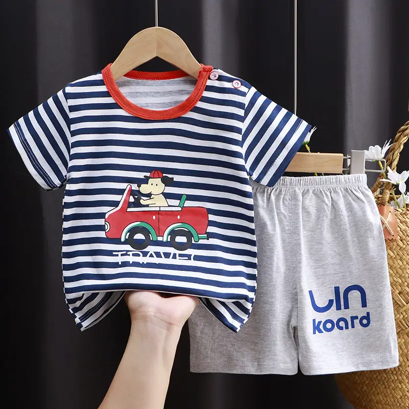 K079-red car short sleeve