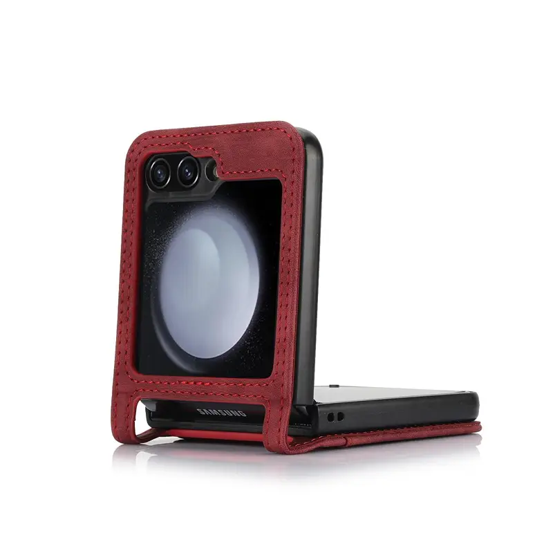 Samsung Z Flip7 Butterfly Foldable Screen Case Red