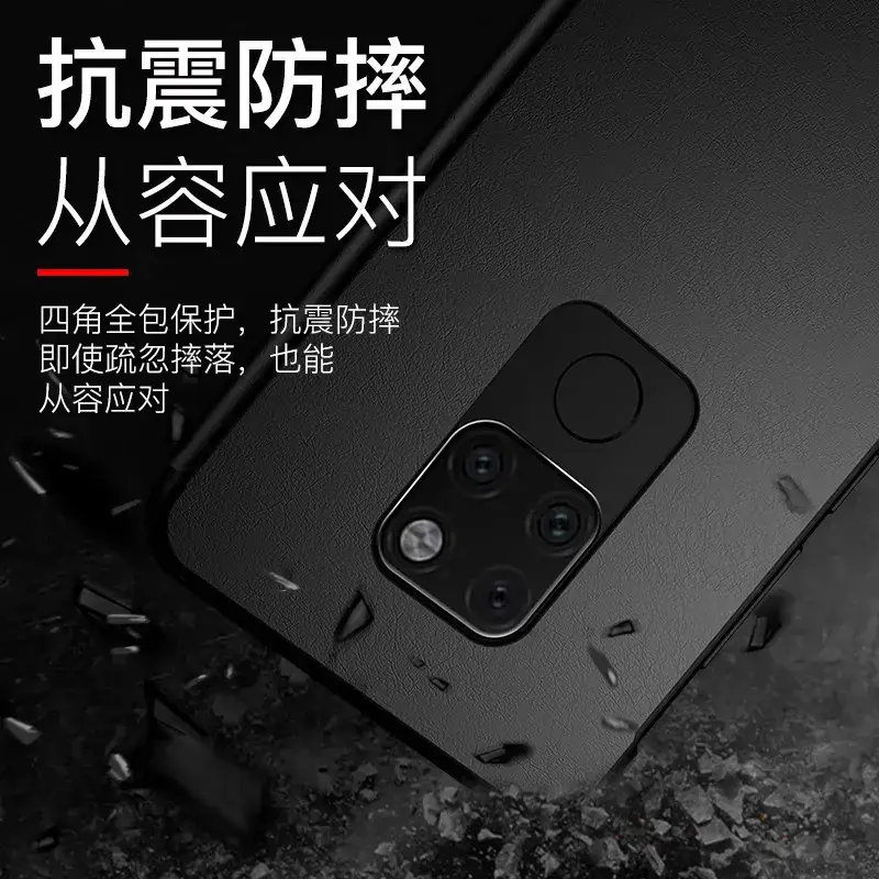 Huawei Mate20X Clamshell Phone Case Black Anti-Splash - Image 11