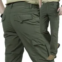 Men Grey Multi-Flap Cargo Shorts — feature 21