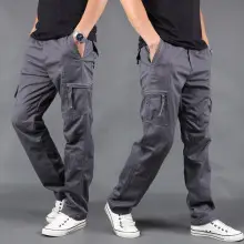 Men Grey Multi-Flap Cargo Shorts — feature 9
