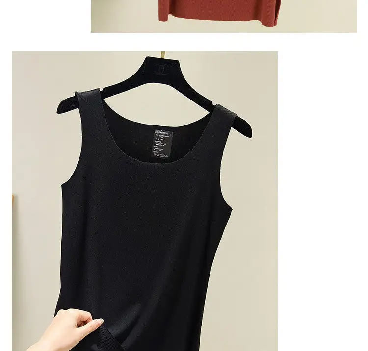 Women's Pink Seamless Cotton Camisole Plus Size