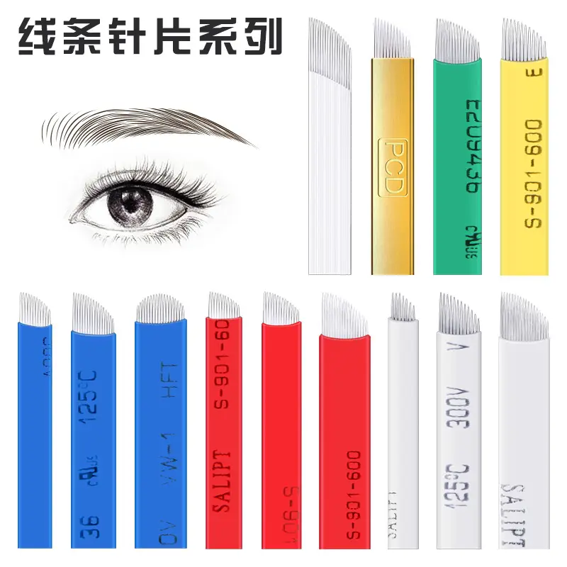 China Made Tattoo Needle Fog & Eyebrow Use 0.35 - Image 38