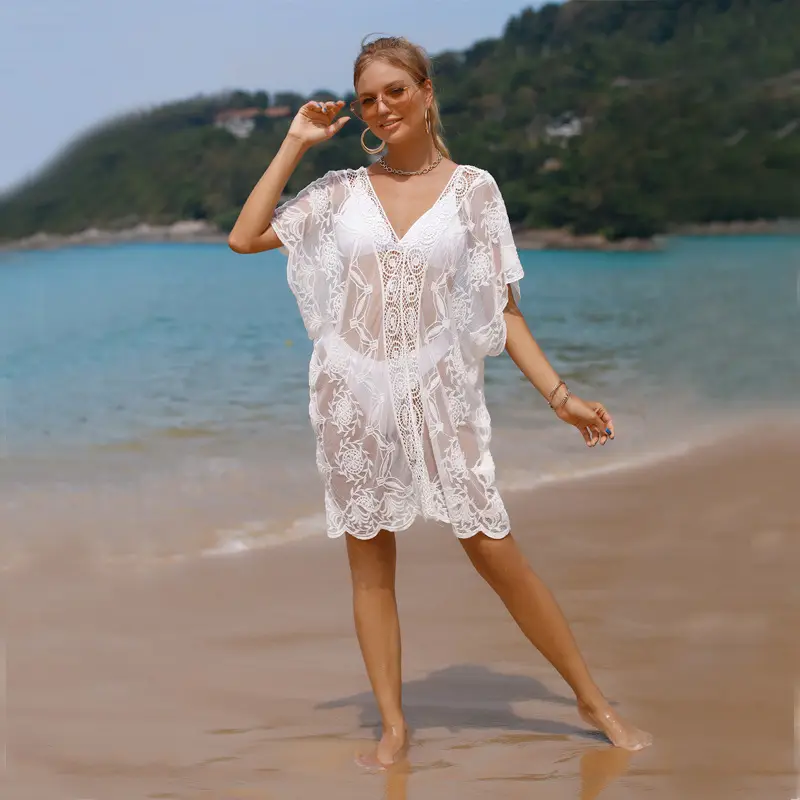Hollow Two-Color Nightwear Pants for Women — feature 22