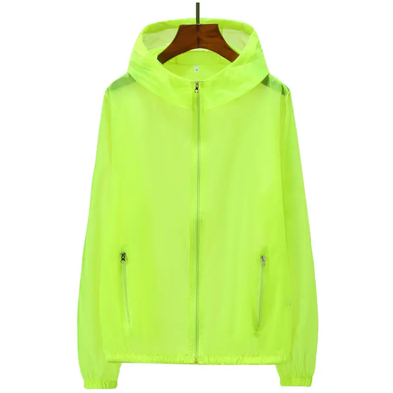 White Full-Zip Hoodie Plus Size Outdoor Wear
