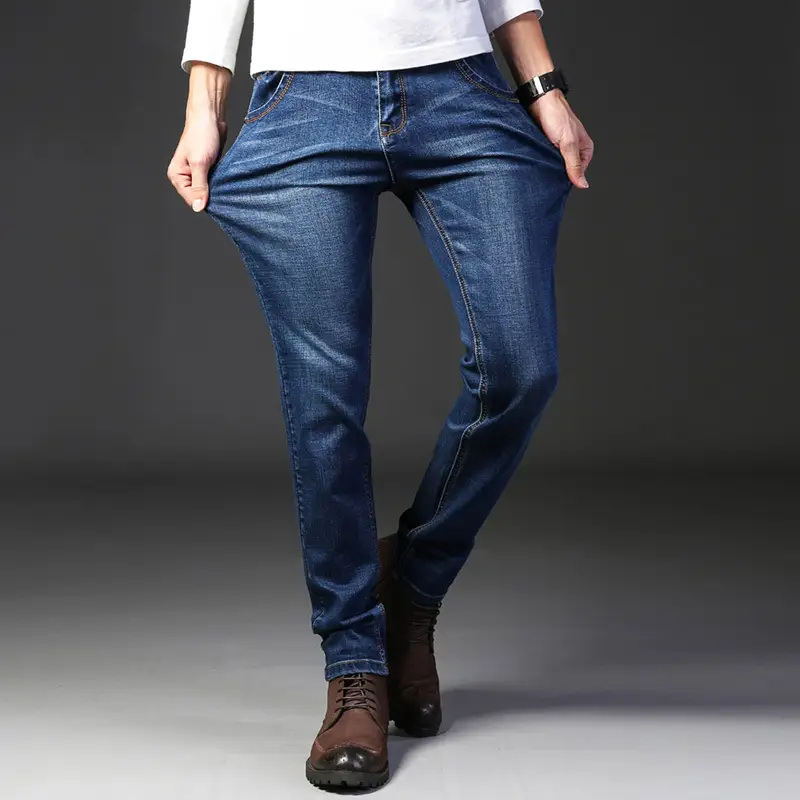 Men's Slim Fit Stretch Jeans Factory Price Wholesale - Image 7