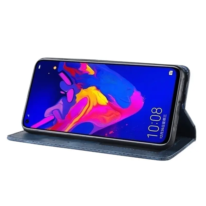 Huawei Honor View 20 Flip Leather Wallet Case - Image 8