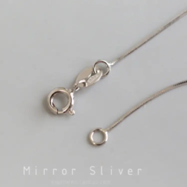 S925 Silver Plated Water Wave Snake Bone Necklace - Image 13
