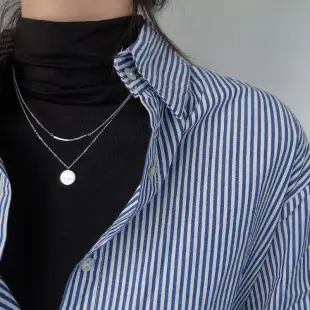 S925 Silver Plated Water Wave Snake Bone Necklace — feature 21