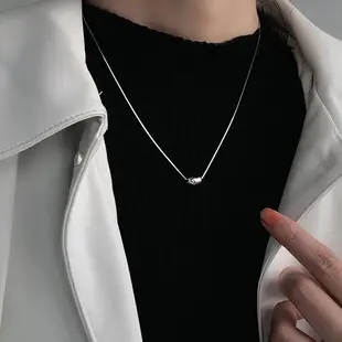 S925 Silver Plated Water Wave Snake Bone Necklace — feature 7