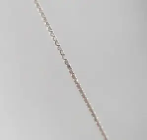 S925 Silver Plated Water Wave Snake Bone Necklace - Image 4