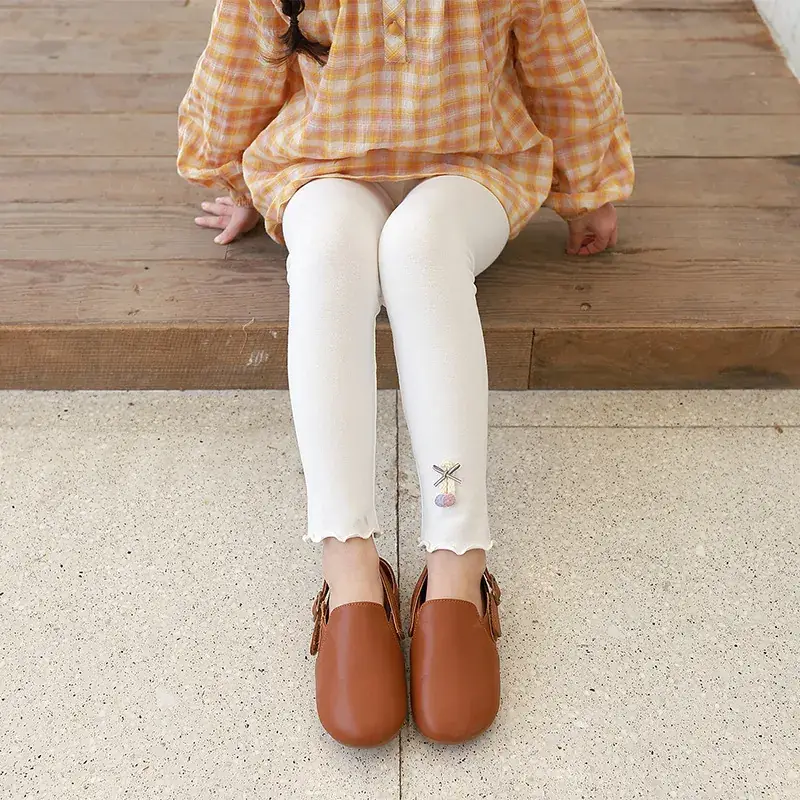 21 Kids Cotton Korean Girls Pants Spring Autumn Medium - Image 7