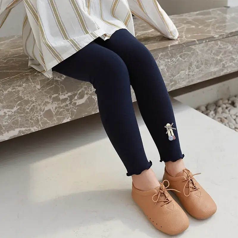 21 Kids Cotton Korean Girls Pants Spring Autumn Medium - Image 8