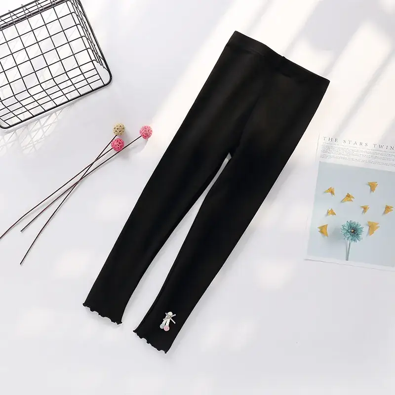 21 Kids Cotton Korean Girls Pants Spring Autumn Medium - Image 3