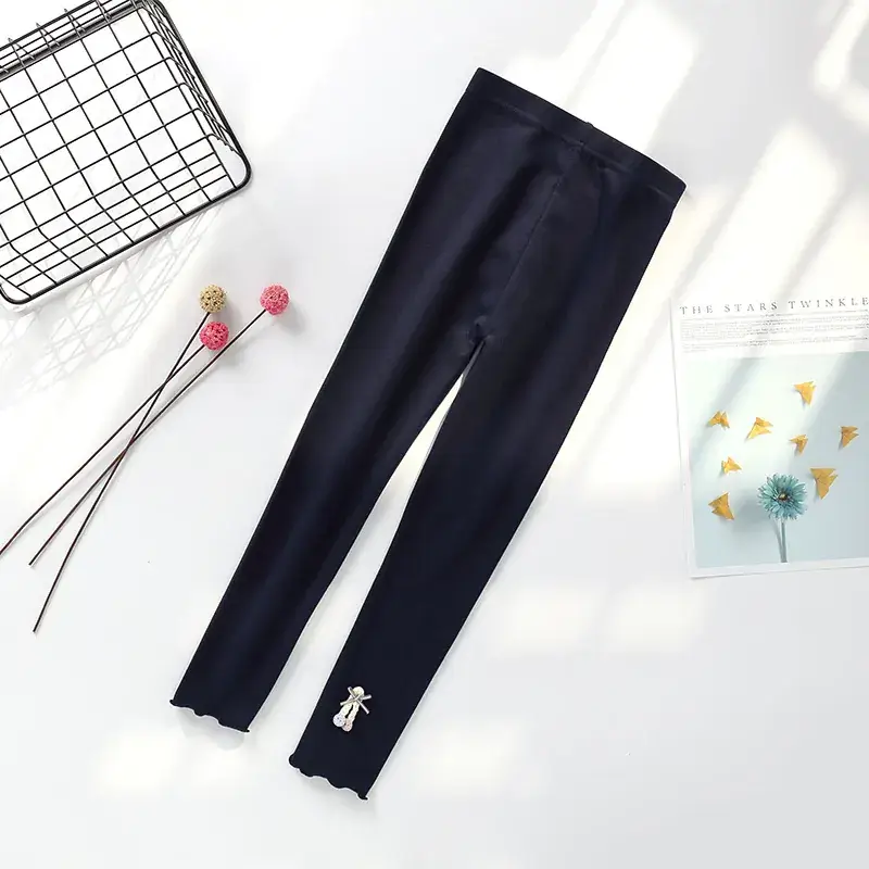 21 Kids Cotton Korean Girls Pants Spring Autumn Medium - Image 5