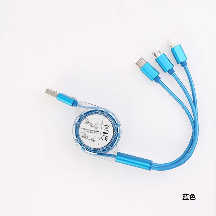 Three-In-One Retractable Car Charger with Customizable Logo — feature 17