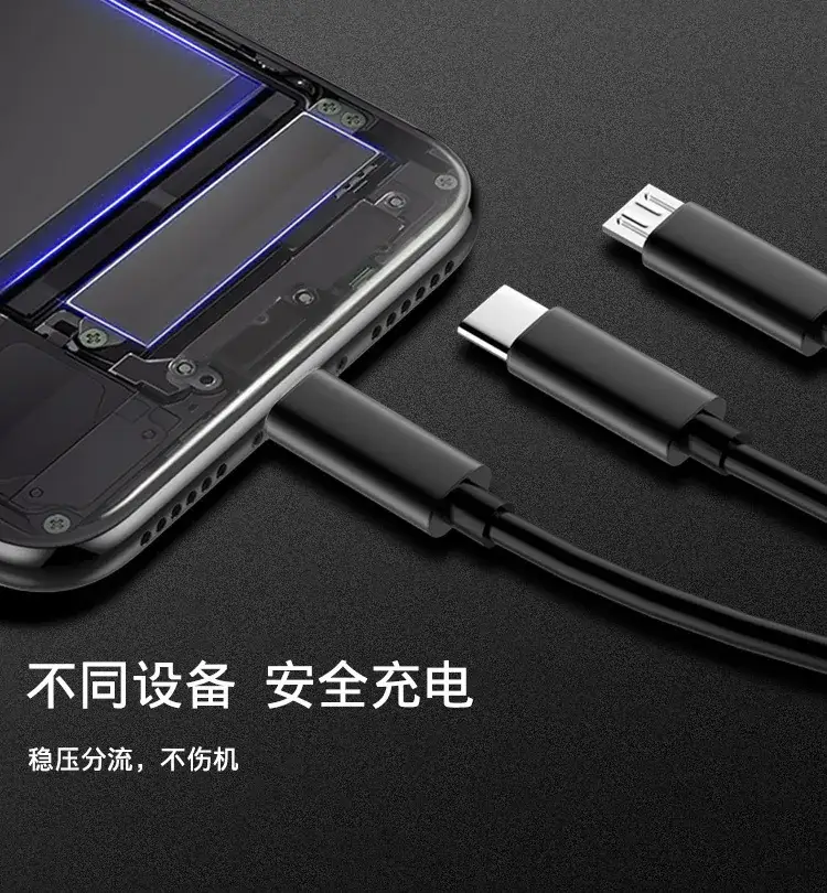 Three-In-One Retractable Car Charger with Customizable Logo — feature 7