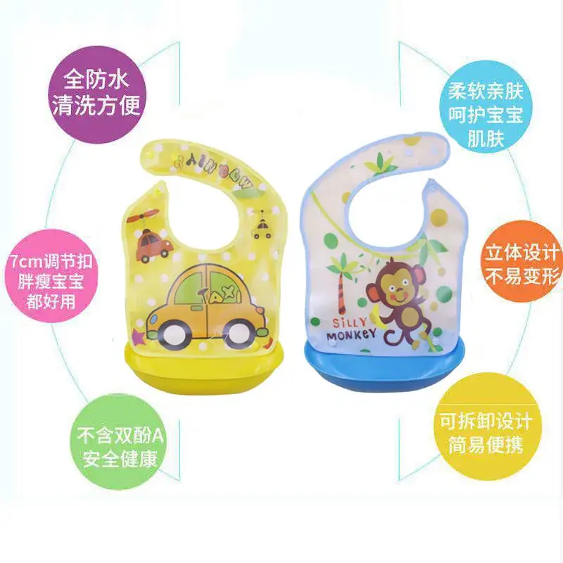 Eva Saliva Towel Baby Bib Waterproof Anti-Vomiting — feature 2