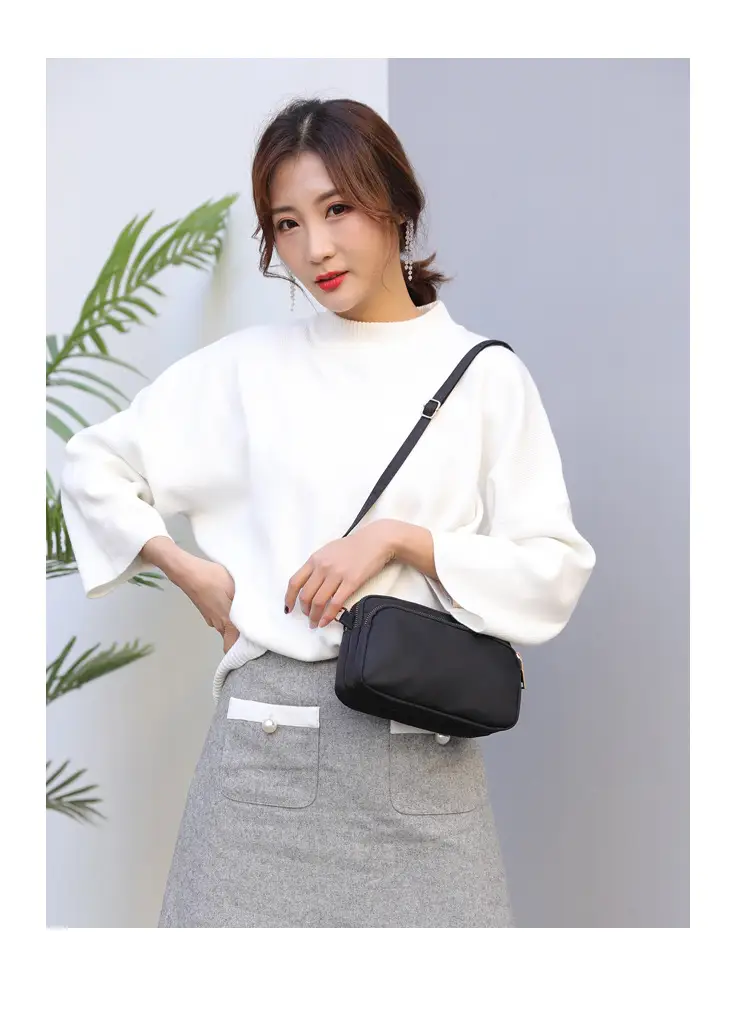 Red Nylon Crossbody Bag for Women — feature 11