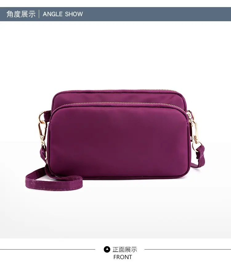 Red Nylon Crossbody Bag for Women — feature 15