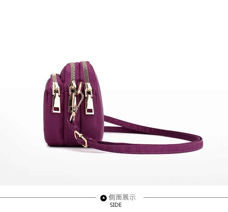 Red Nylon Crossbody Bag for Women — feature 17