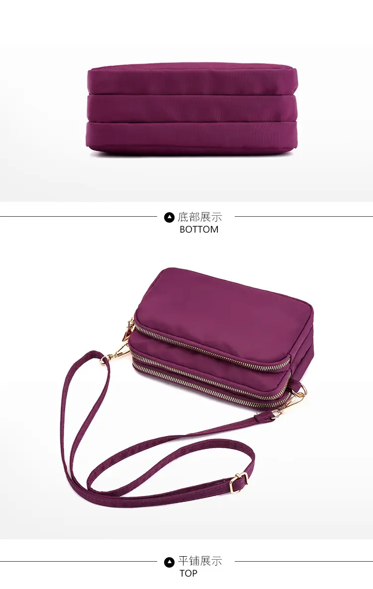 Red Nylon Crossbody Bag for Women — feature 19